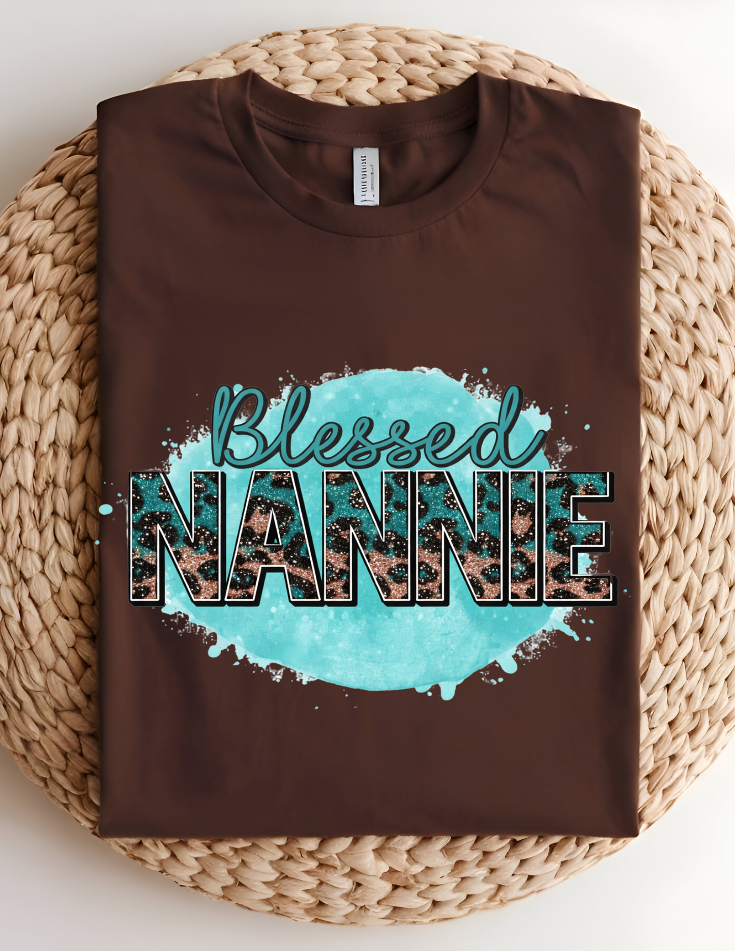 Blessed Nannie Graphic Tee 💙