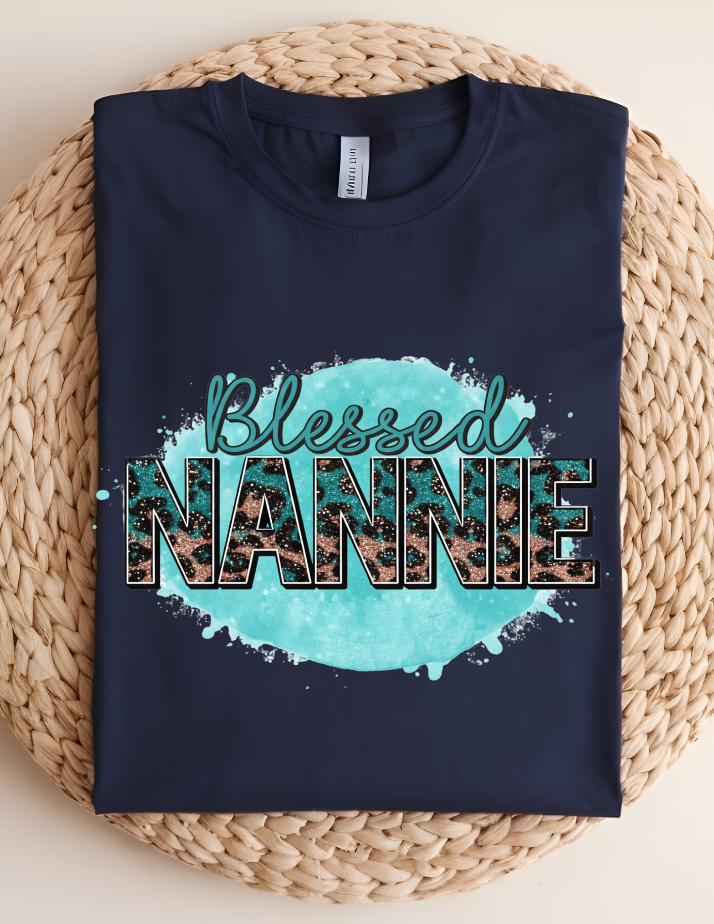 Blessed Nannie Graphic Tee 💙