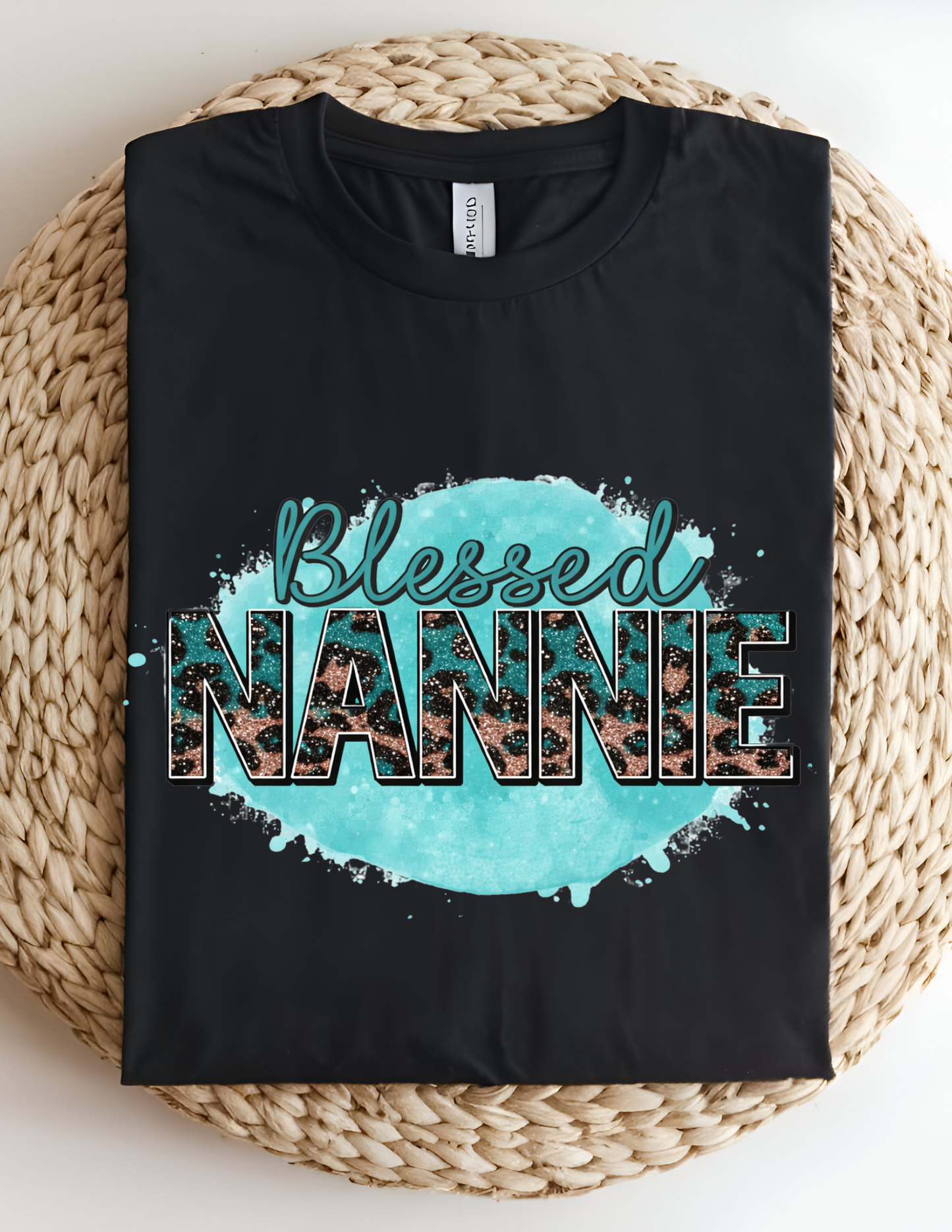 Blessed Nannie Graphic Tee 💙