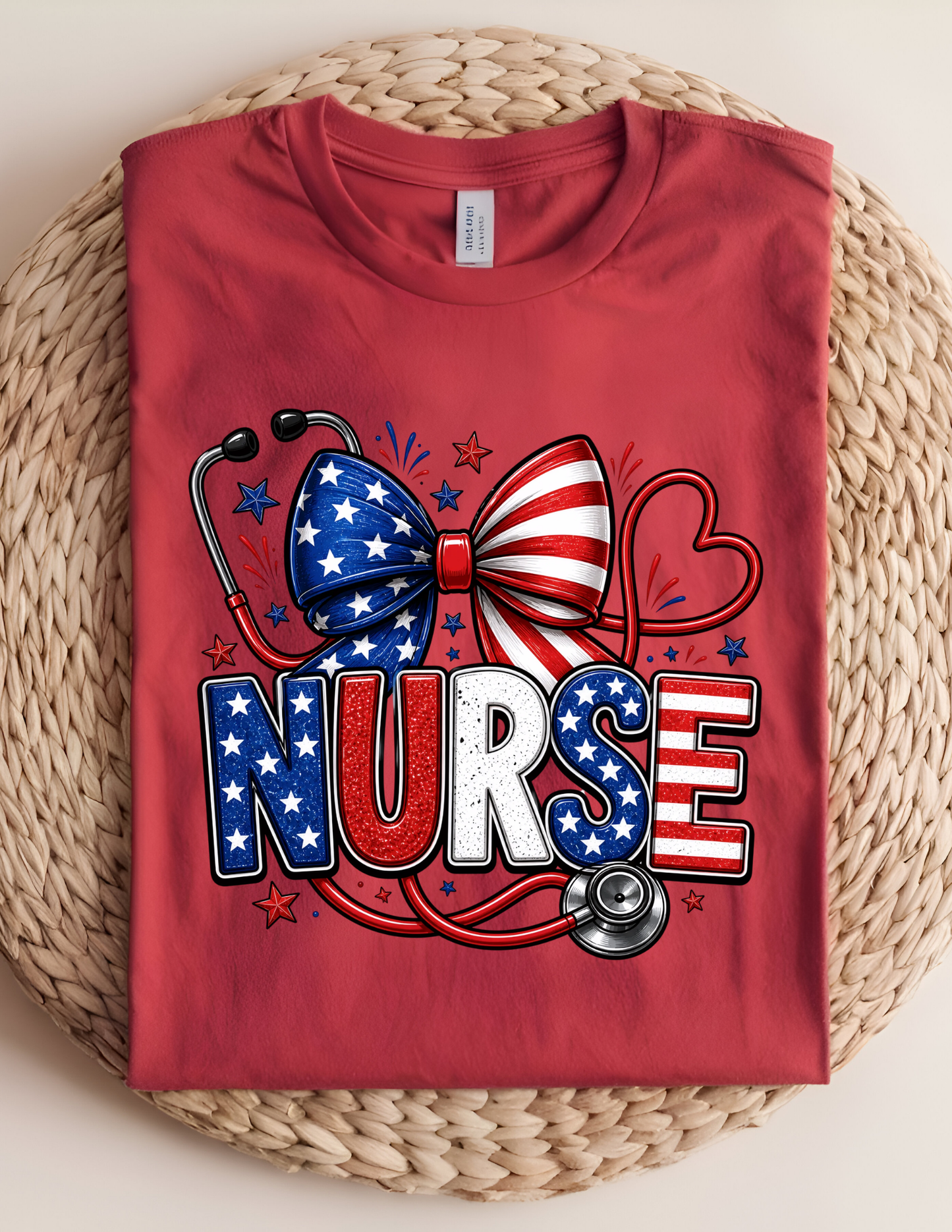 4th of July Nurse Tshirt