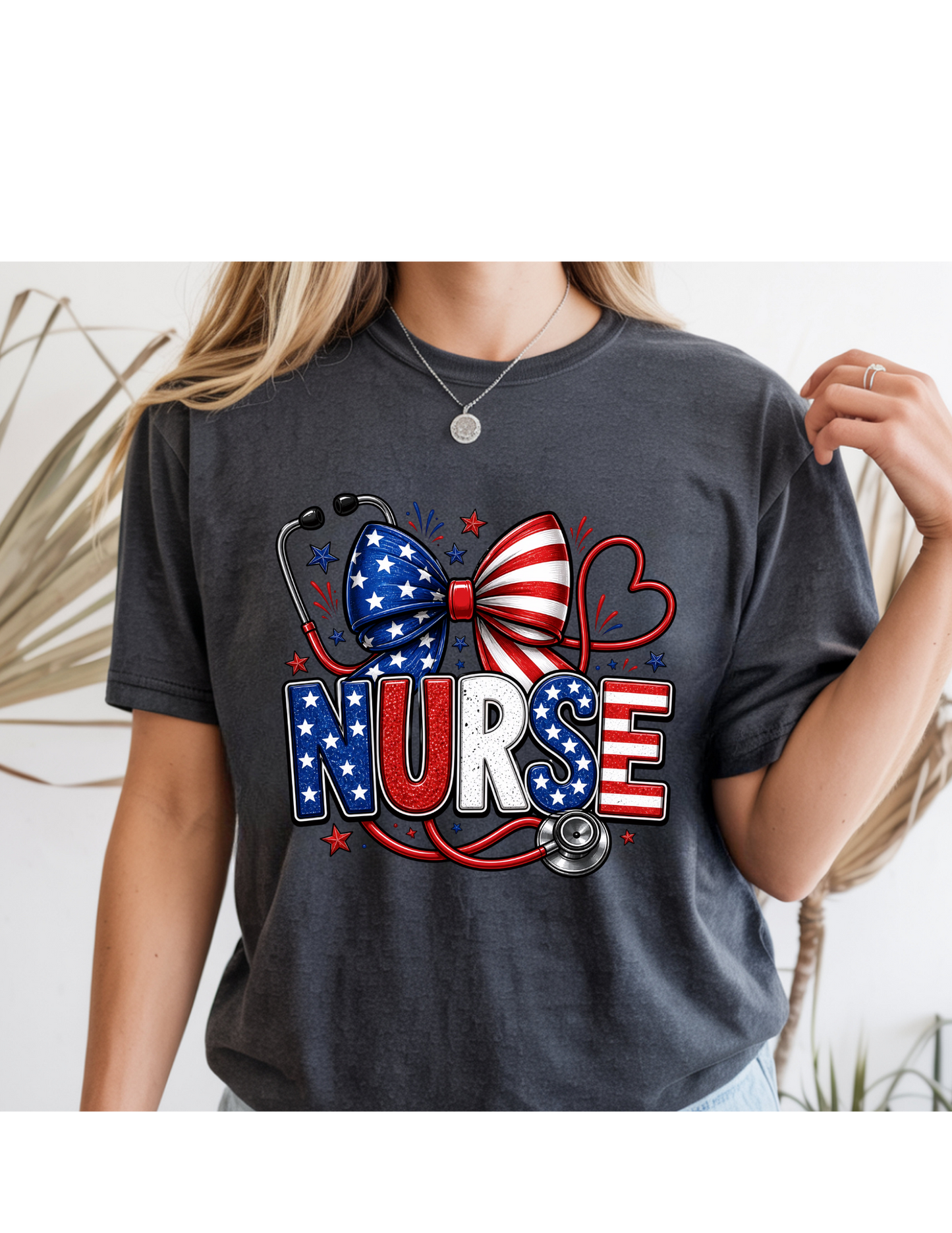 4th of July Nurse Tshirt