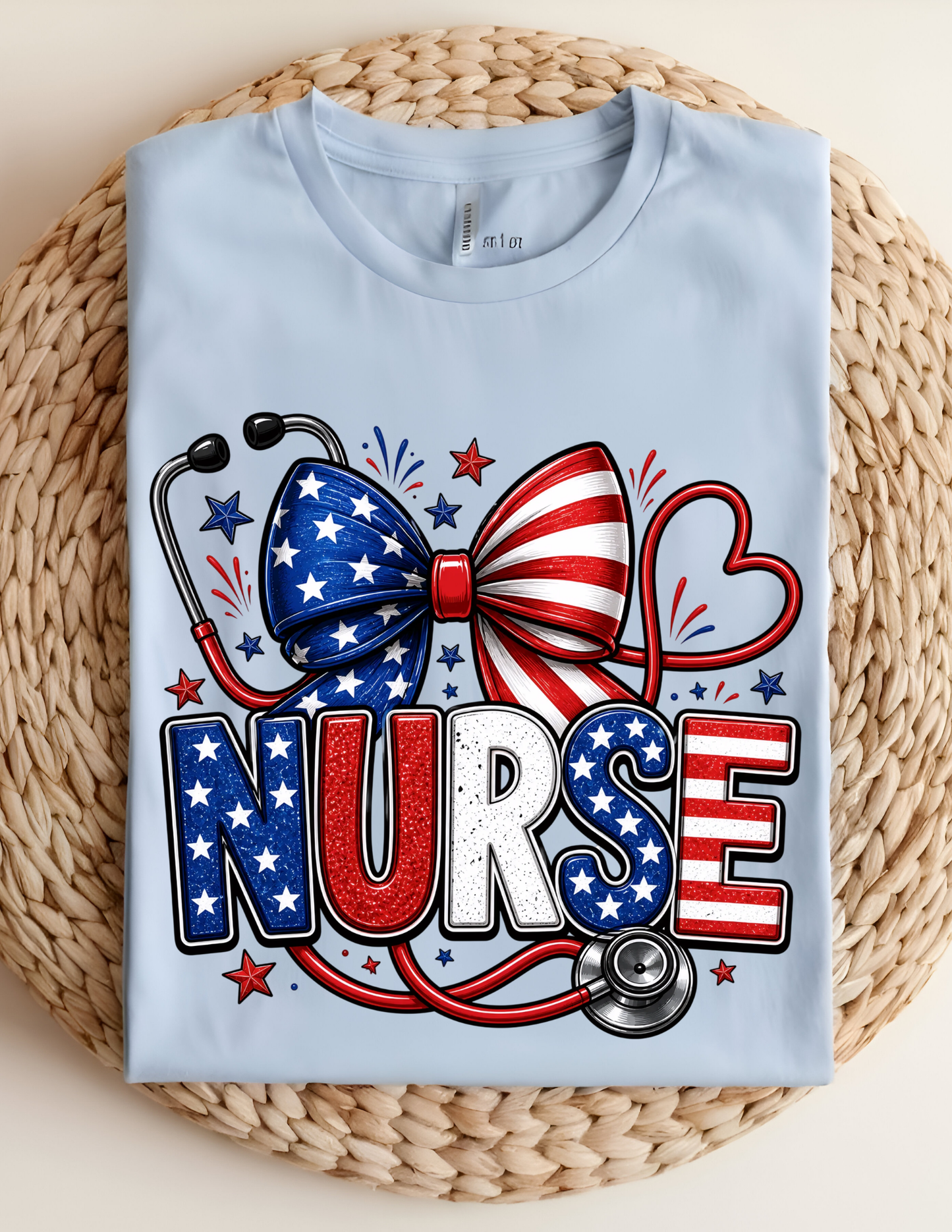 4th of July Nurse Tshirt
