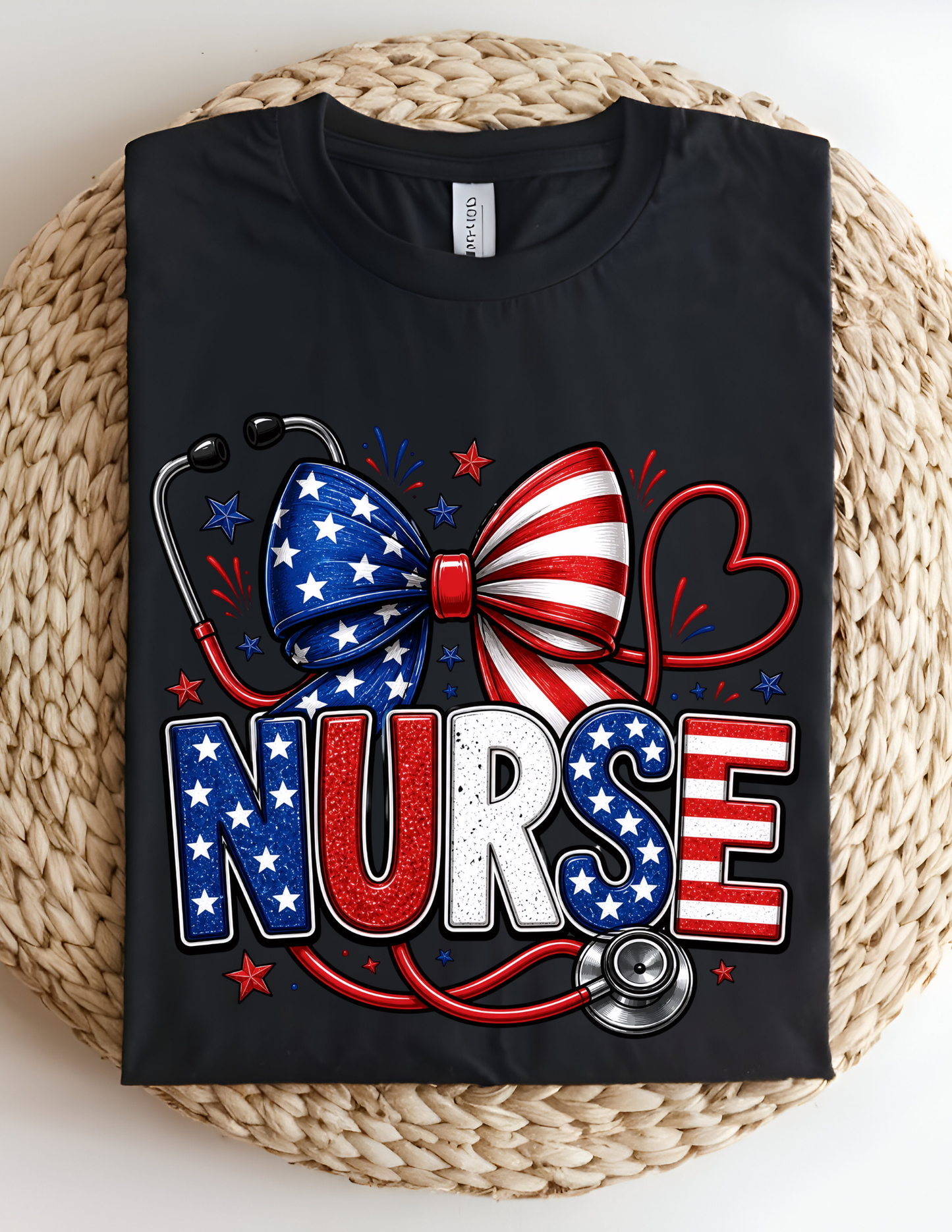 4th of July Nurse Tshirt