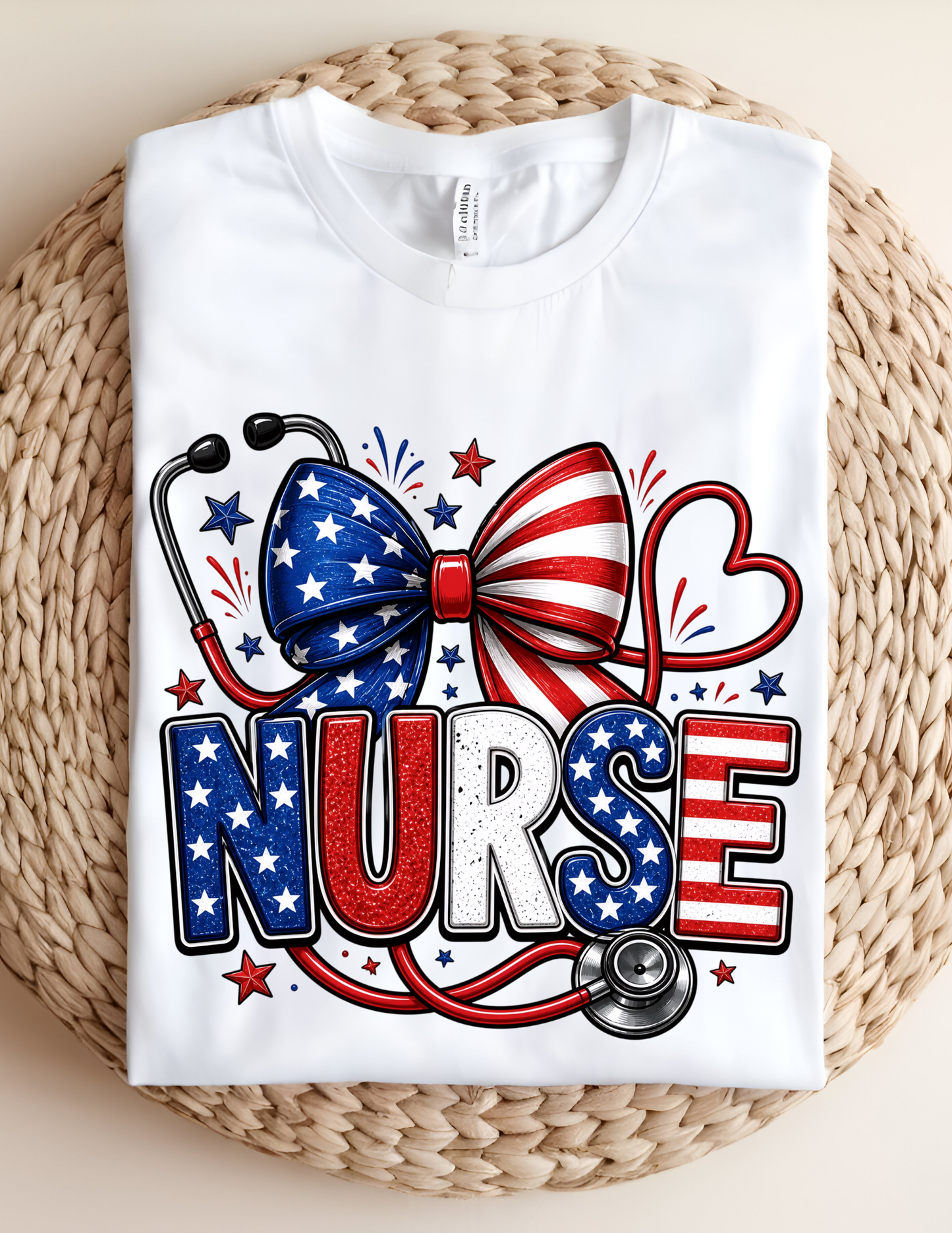 4th of July Nurse Tshirt