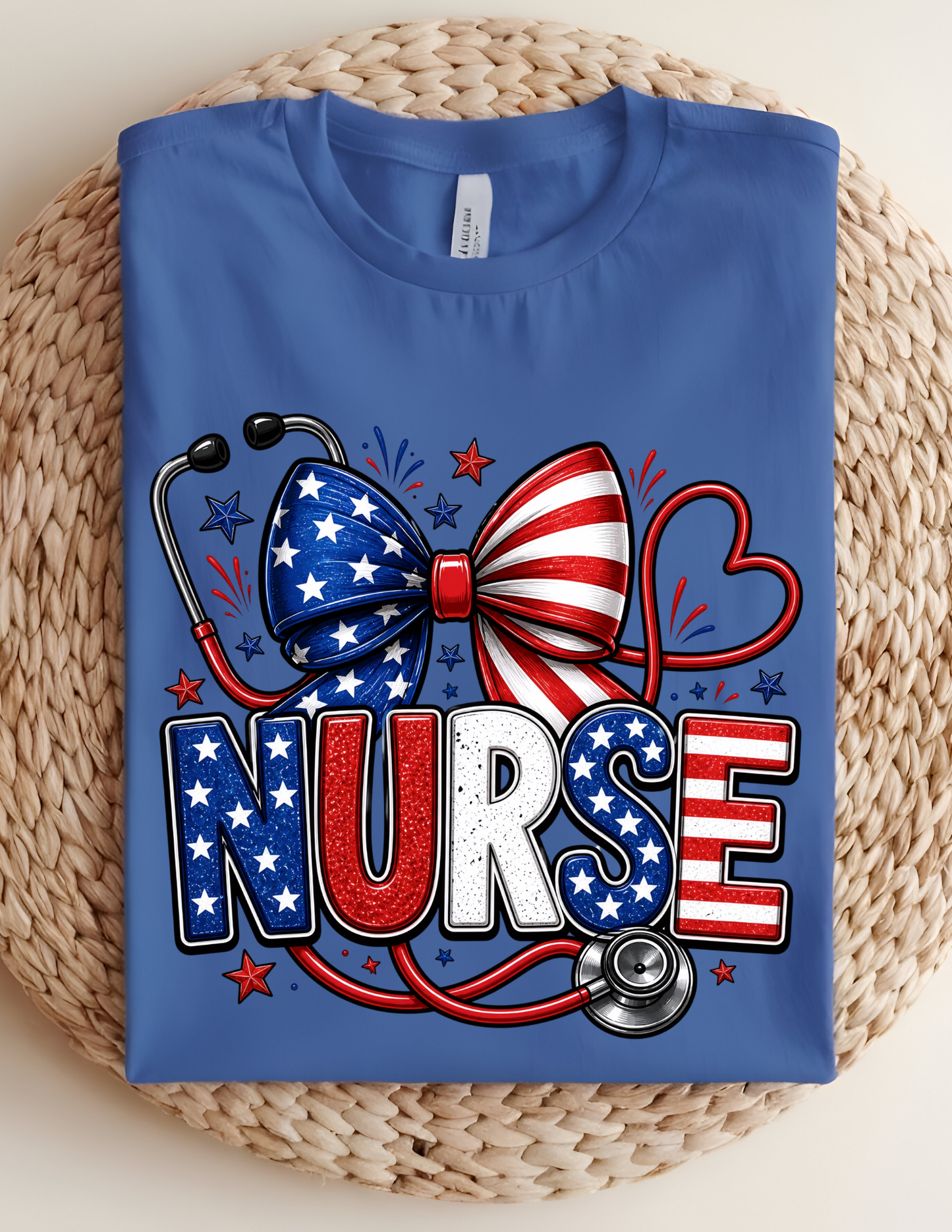 4th of July Nurse Tshirt