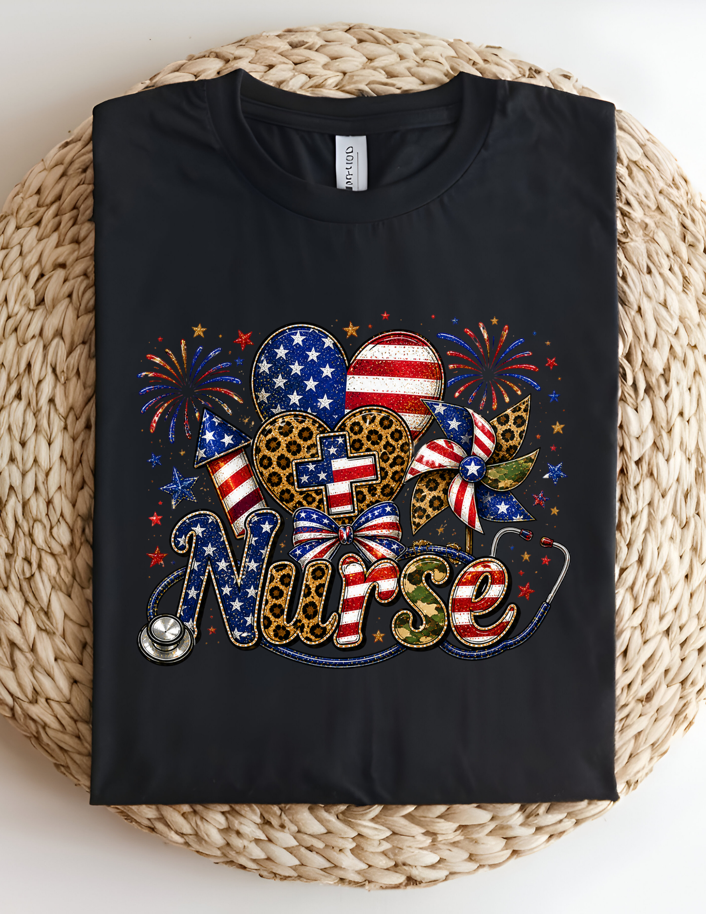 4th of July Nurse Tshirt