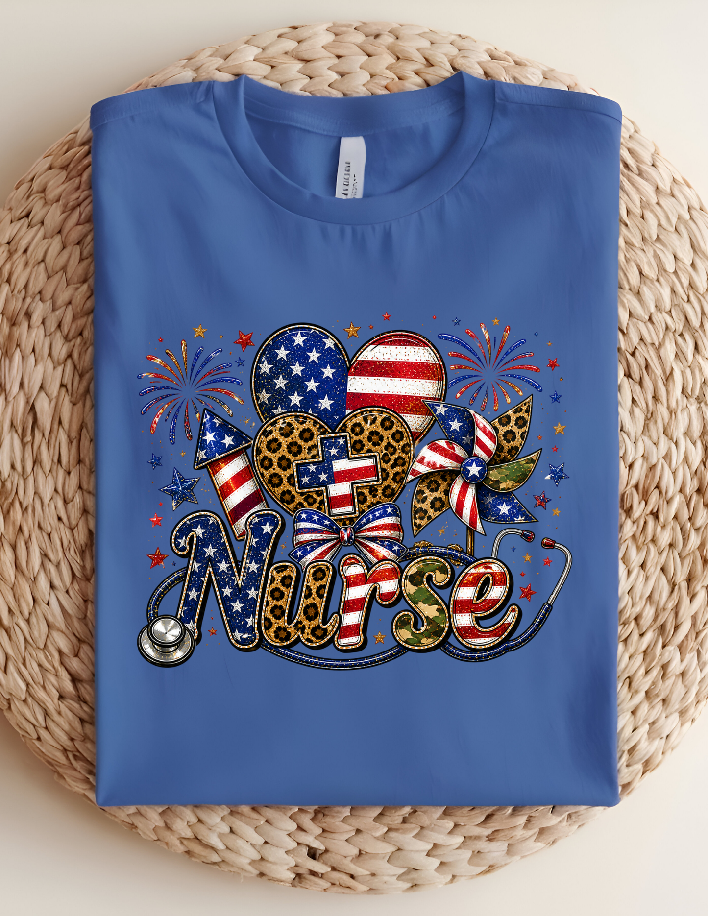 4th of July Nurse Tshirt