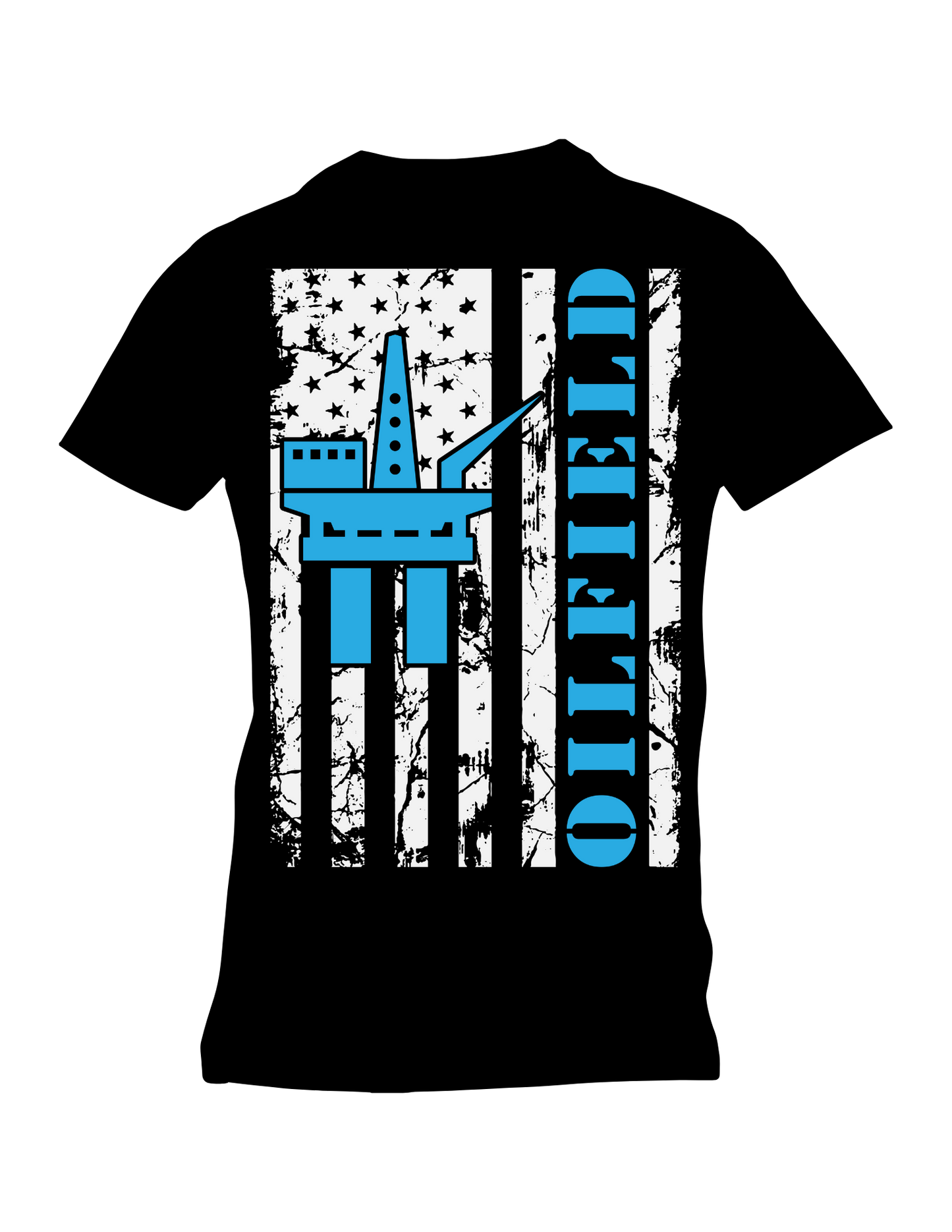 Oilfield Flag Graphic Tee