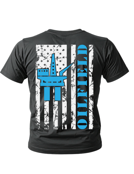 Oilfield Flag Graphic Tee