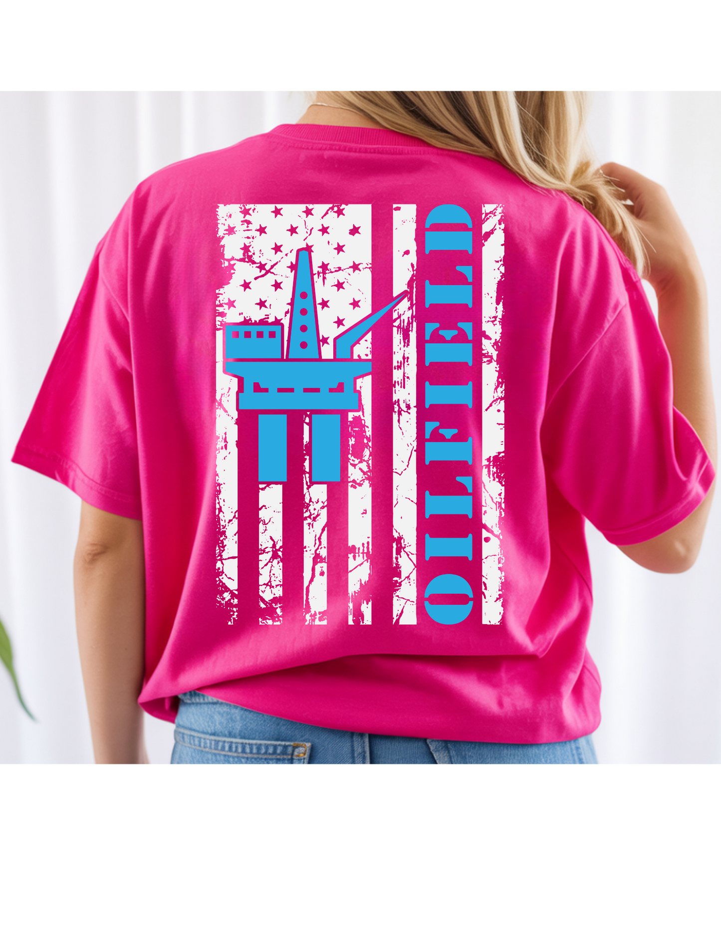 Oilfield Flag Graphic Tee