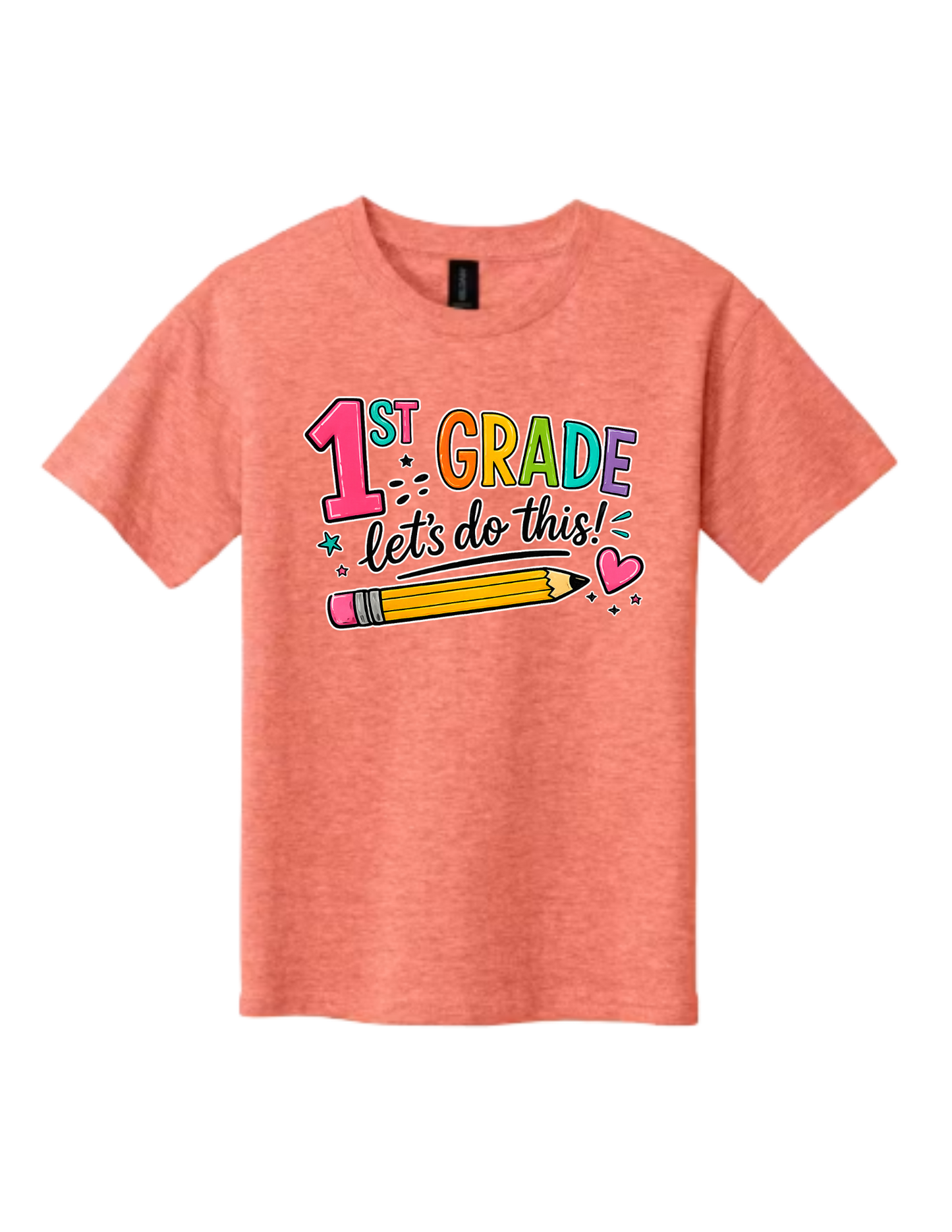 1st Grade Let's Do This! Youth Back-to-School T-Shirt