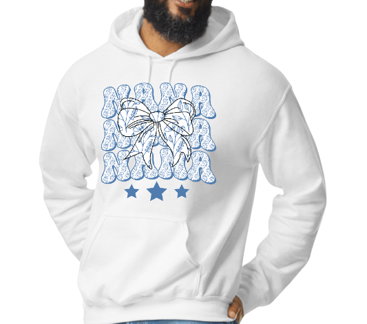 Nana Floral Bow Hoodie