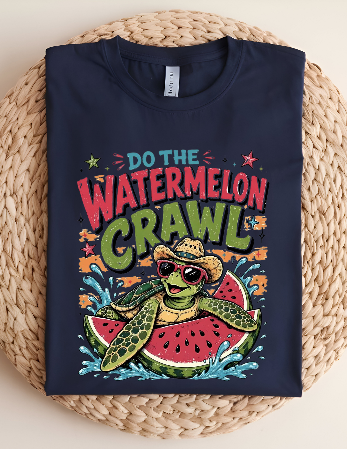 🍉 Do the Watermelon Crawl Turtle Tee