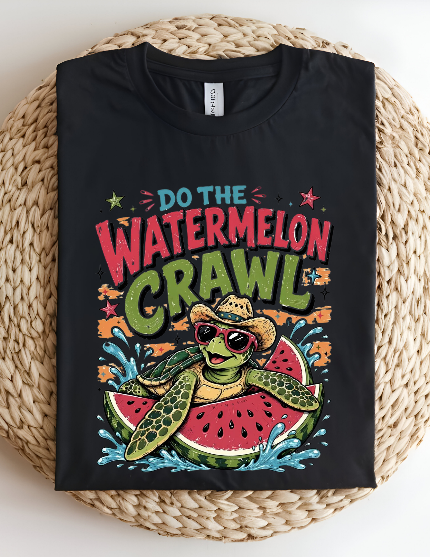 🍉 Do the Watermelon Crawl Turtle Tee