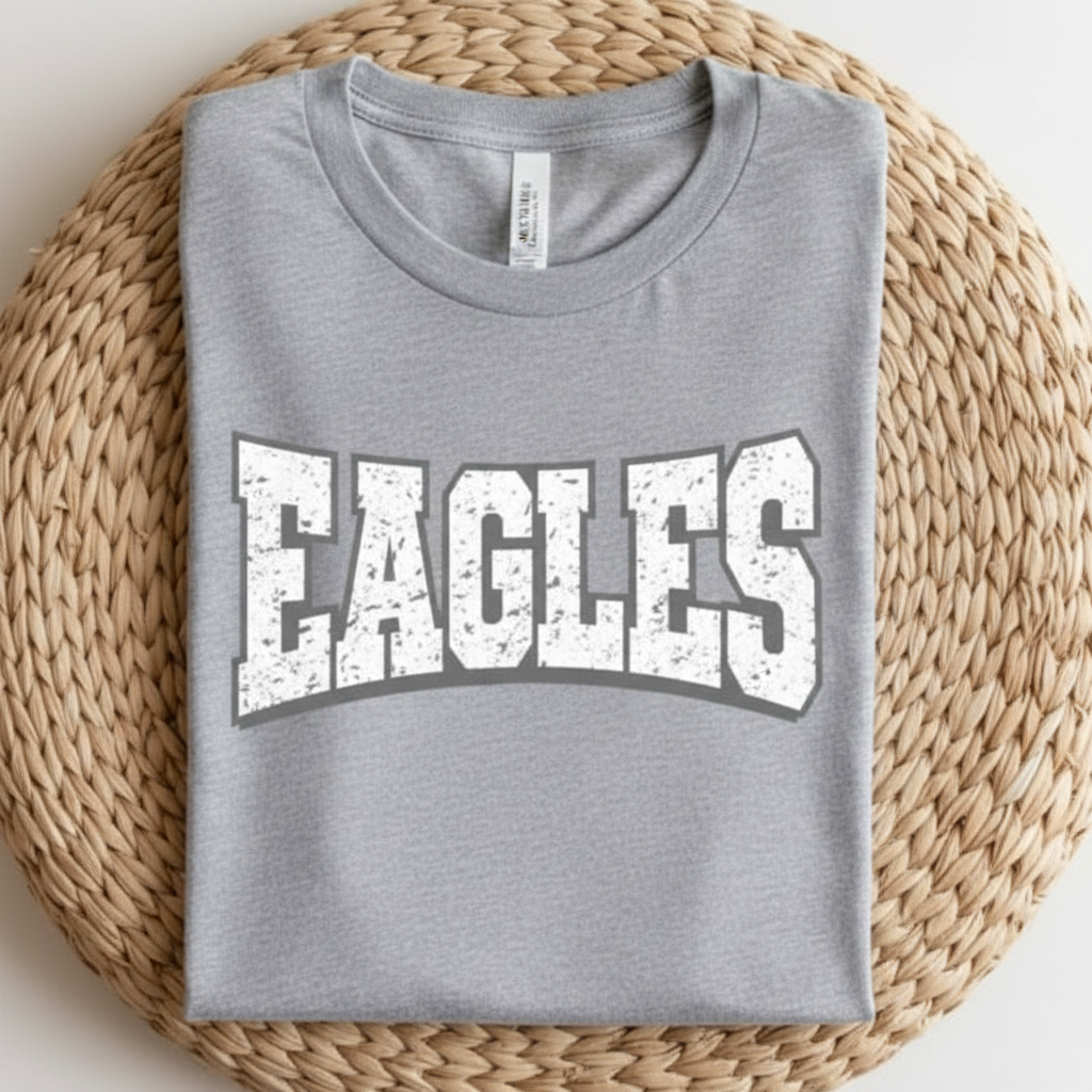 Heather Gray Eagles T-Shirt