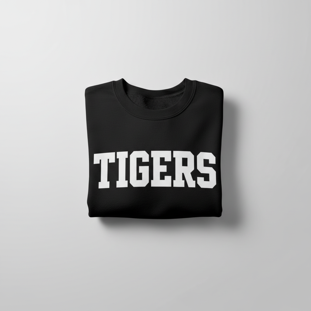 Tigers Black Sweatshirt