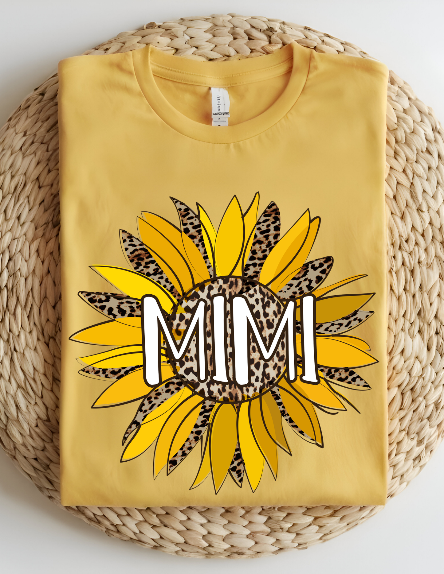 Leopard Sunflower Mimi Tee