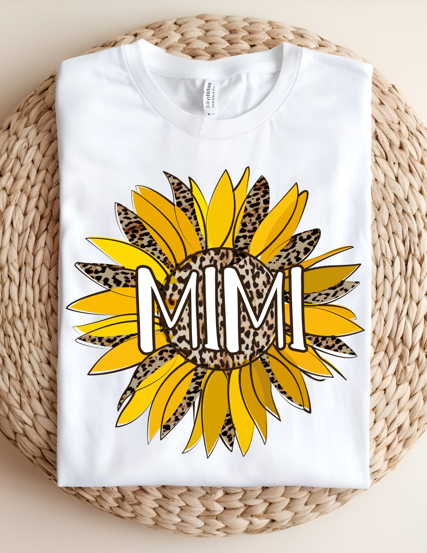 Leopard Sunflower Mimi Tee