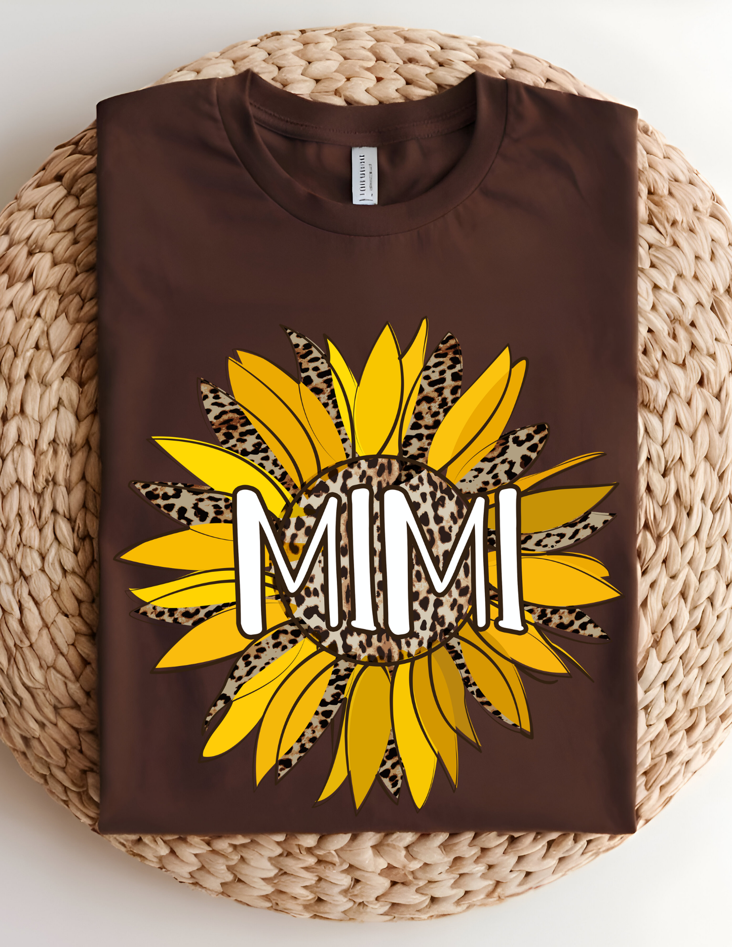 Leopard Sunflower Mimi Tee