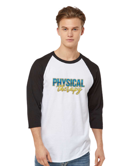 Physical Therapy Fine Jersey Raglan Tee