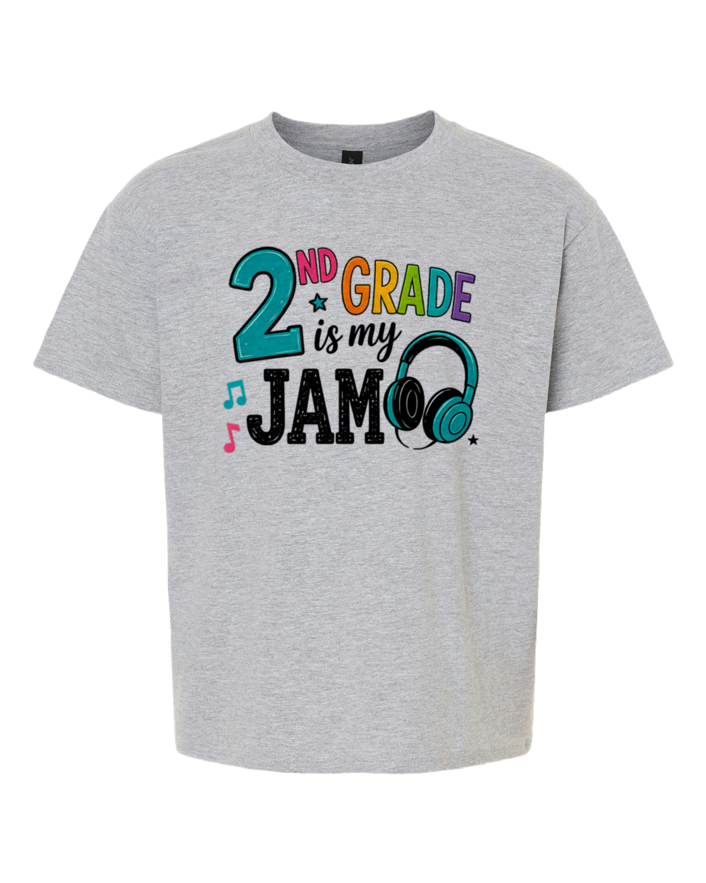2nd Grade Is My Jam – Back to School Tee