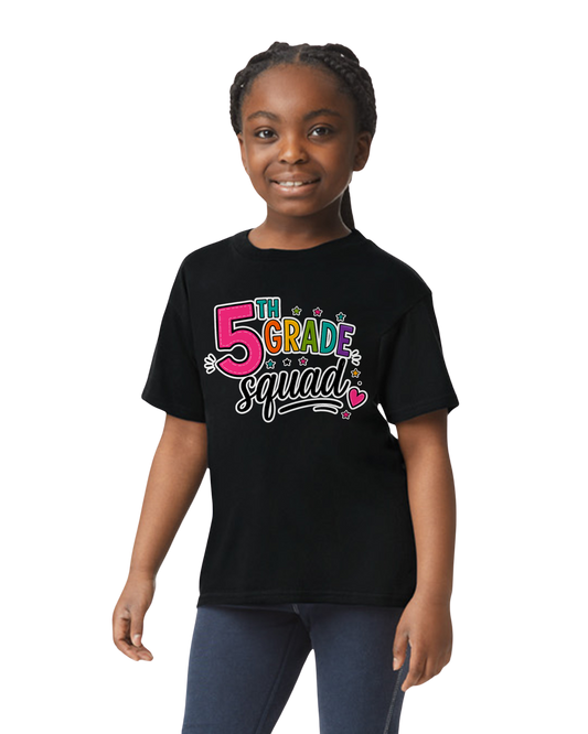 5th Grade Squad Youth Tee