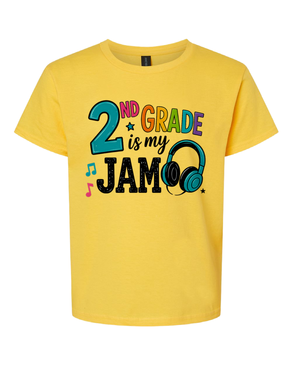 2nd Grade Is My Jam – Back to School Tee