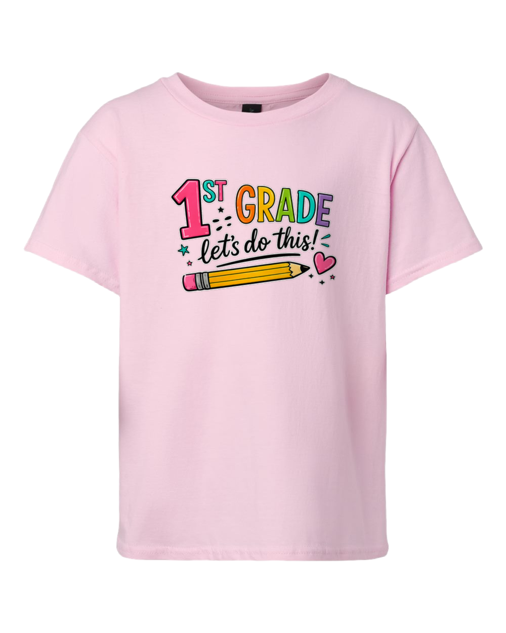 1st Grade Let's Do This! Youth Back-to-School T-Shirt