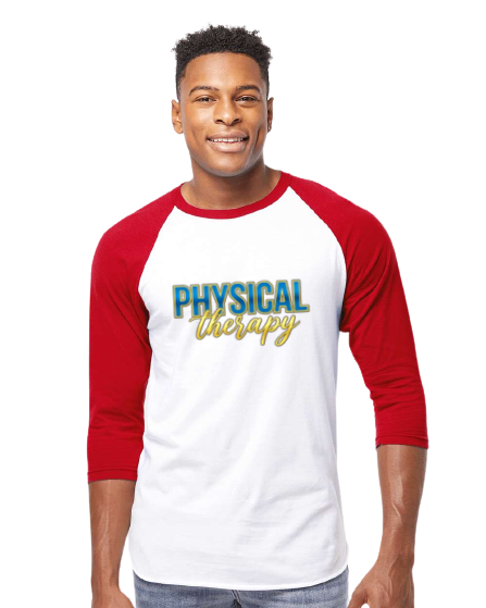 Physical Therapy Fine Jersey Raglan Tee