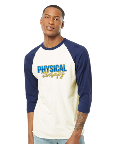 Physical Therapy Fine Jersey Raglan Tee