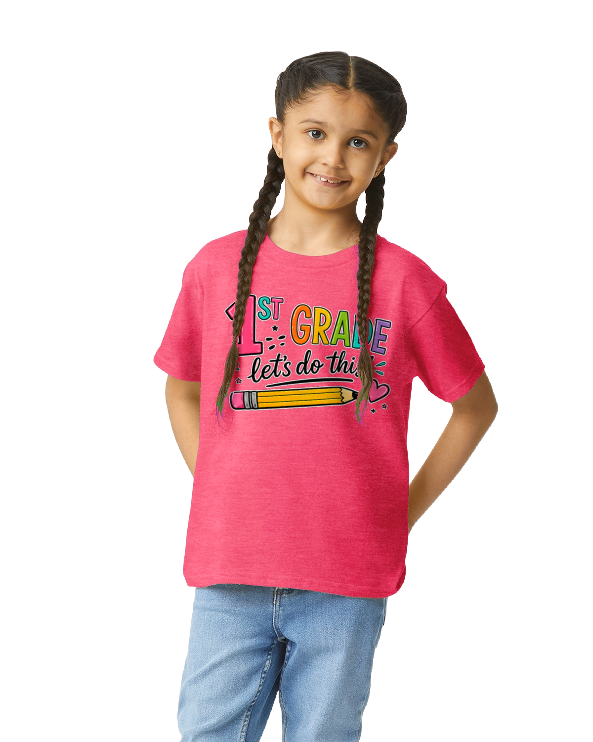 1st Grade Let's Do This! Youth Back-to-School T-Shirt