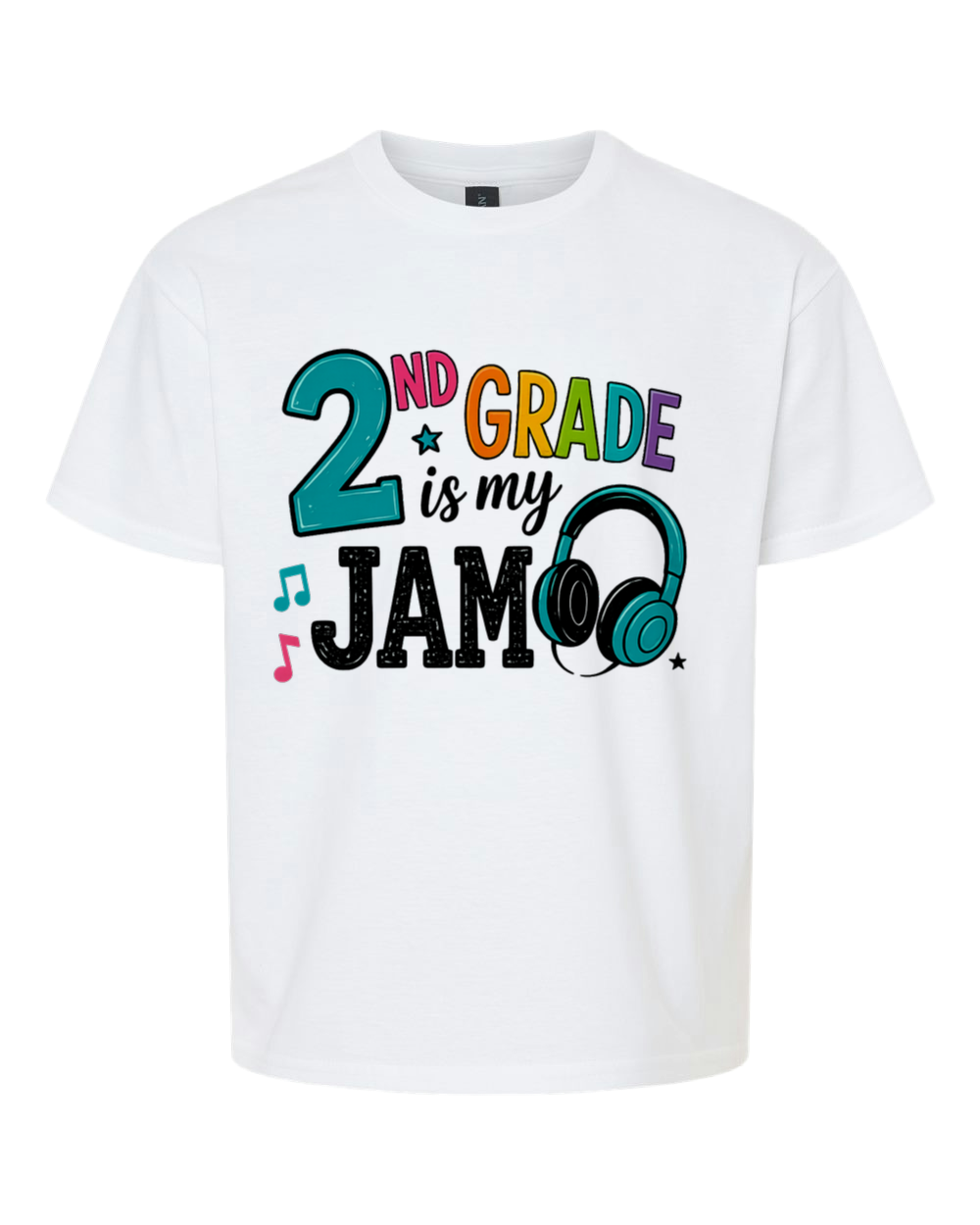 2nd Grade Is My Jam – Back to School Tee