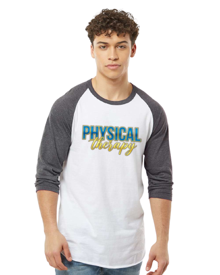 Physical Therapy Fine Jersey Raglan Tee