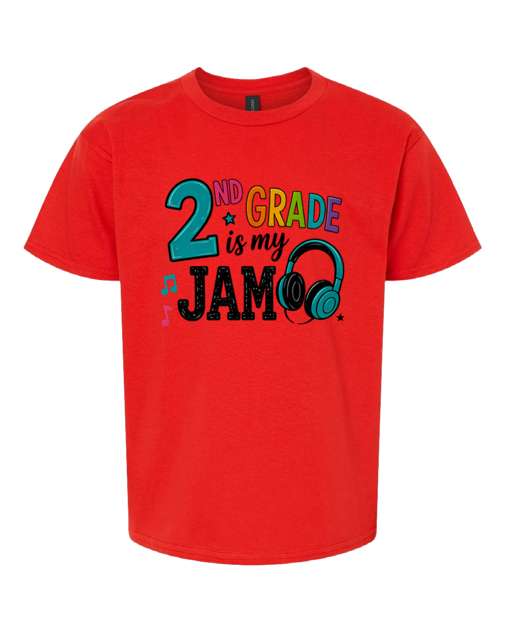 2nd Grade Is My Jam – Back to School Tee
