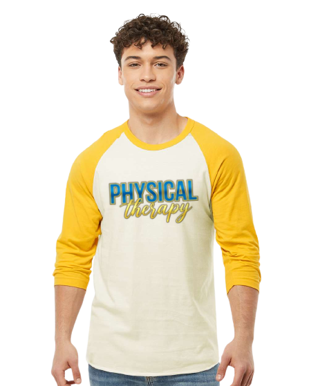 Physical Therapy Fine Jersey Raglan Tee
