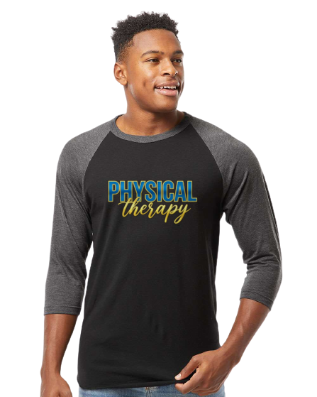 Physical Therapy Fine Jersey Raglan Tee