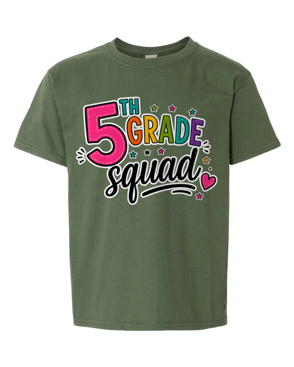 5th Grade Squad Youth Tee