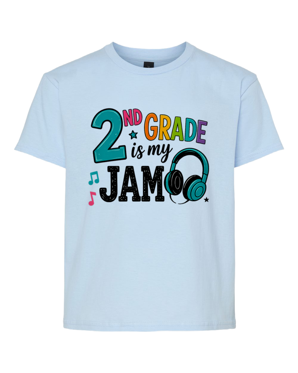 2nd Grade Is My Jam – Back to School Tee
