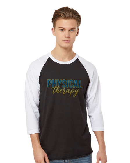Physical Therapy Fine Jersey Raglan Tee