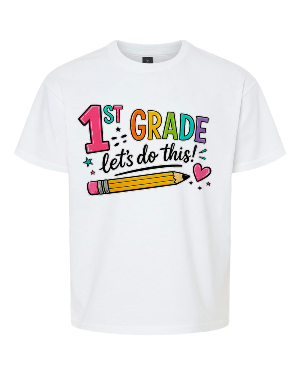 1st Grade Let's Do This! Youth Back-to-School T-Shirt